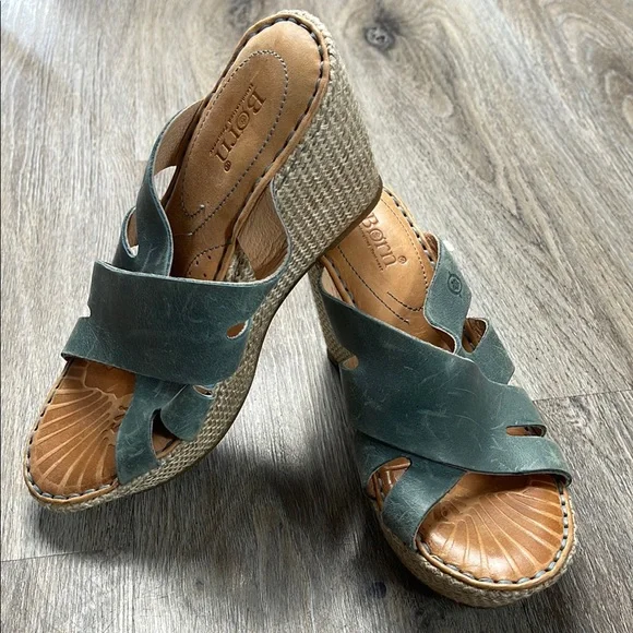 Born Leather Sandals Size 6 - Picture 3 of 13